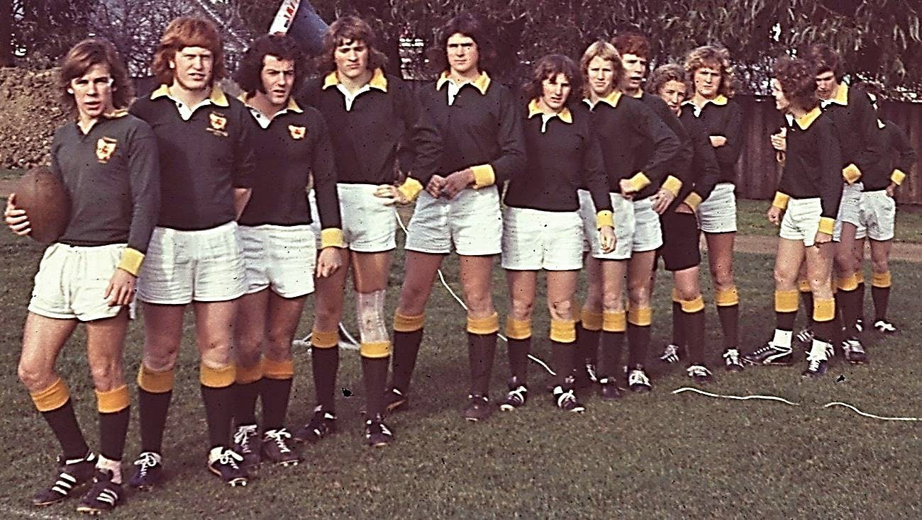 Tasmania 1973 U18 State Representative Squad