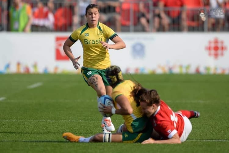 Former Brazilian Sevens international Maira Bravo Behrendt (left) has coached the UTAS Women to three consecutive premierships.
